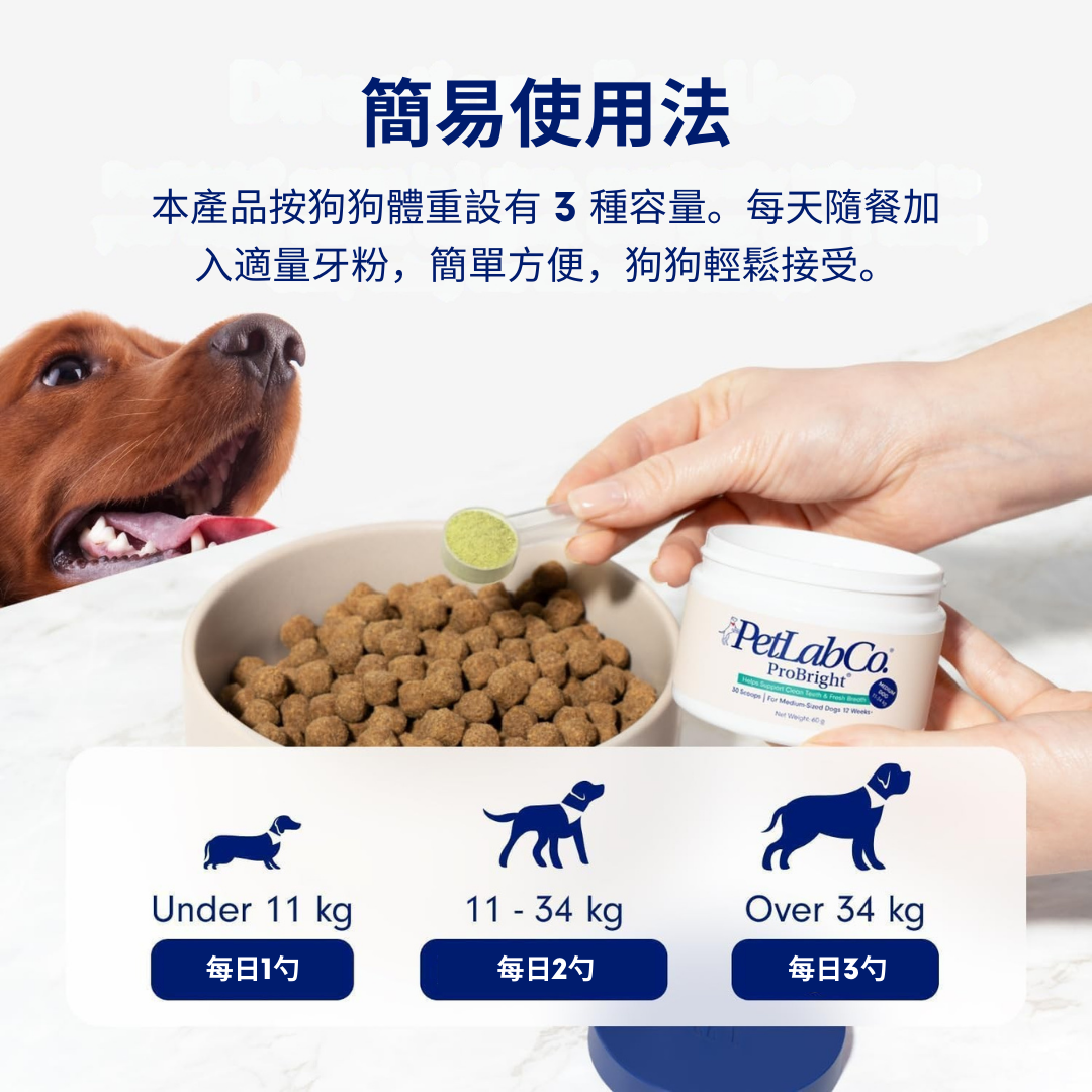 狗狗全天然潔牙護齒配方